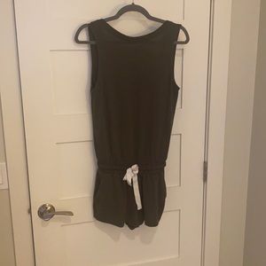 Aritzia Olive Green Romper